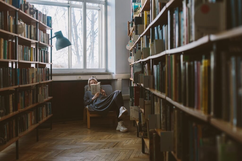 een boekenkast